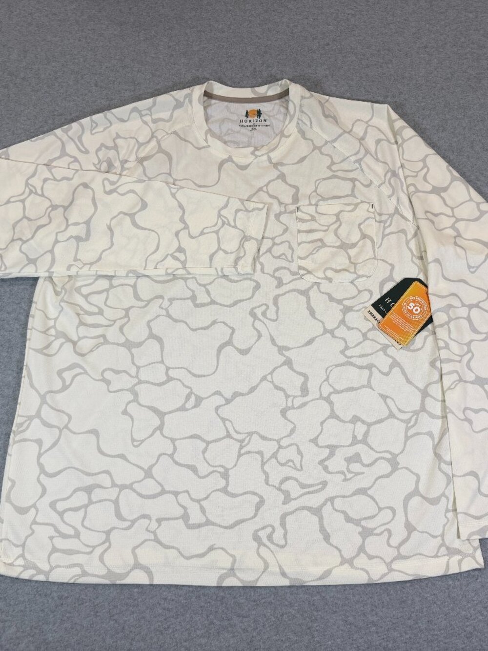 Horizon by Bass Creek Outfitters Mens UPF 50+ Sun Shirt Long Sleeve XXL *READ*
